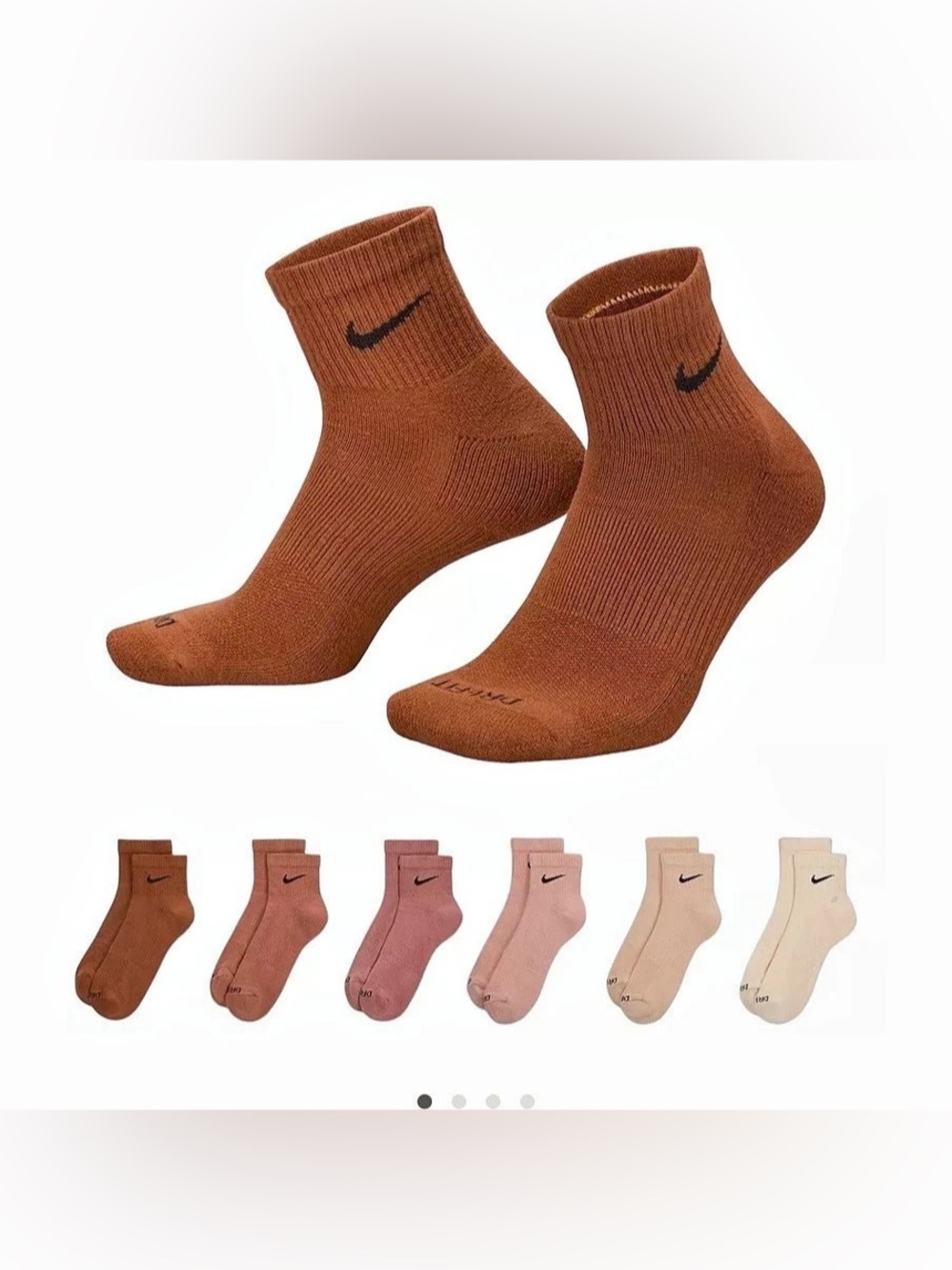 Nike Dri-FIT Everyday Plus Cushioned Training Ankle Socks - 6 Pack
